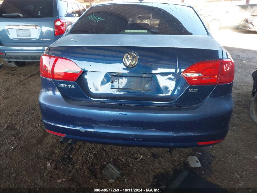 3VWDZ7AJ5BM383955 2011 Volkswagen Jetta Sedan Se