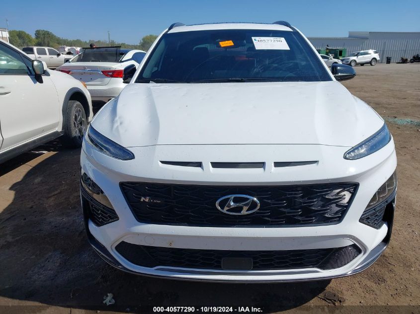 2022 Hyundai Kona N Line VIN: KM8K3CA37NU867546 Lot: 40577290