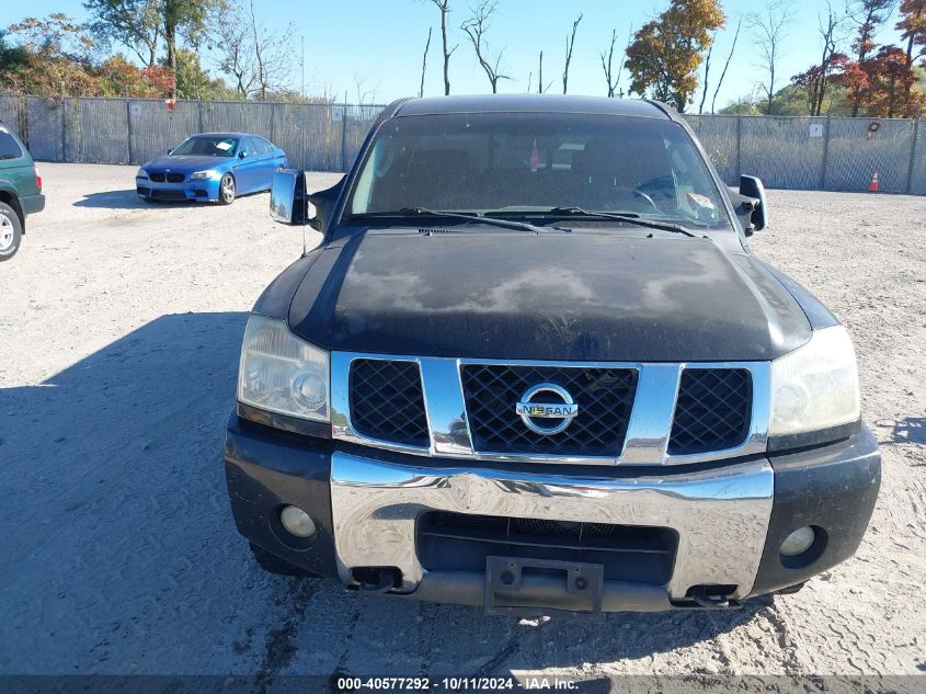 2004 Nissan Titan Se VIN: 1N6AA06B04N575750 Lot: 40577292