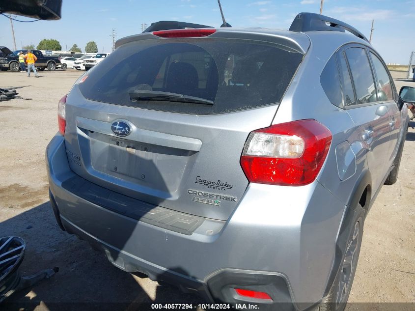 2016 Subaru Crosstrek 2.0I Premium VIN: JF2GPABC3G8347617 Lot: 40577294