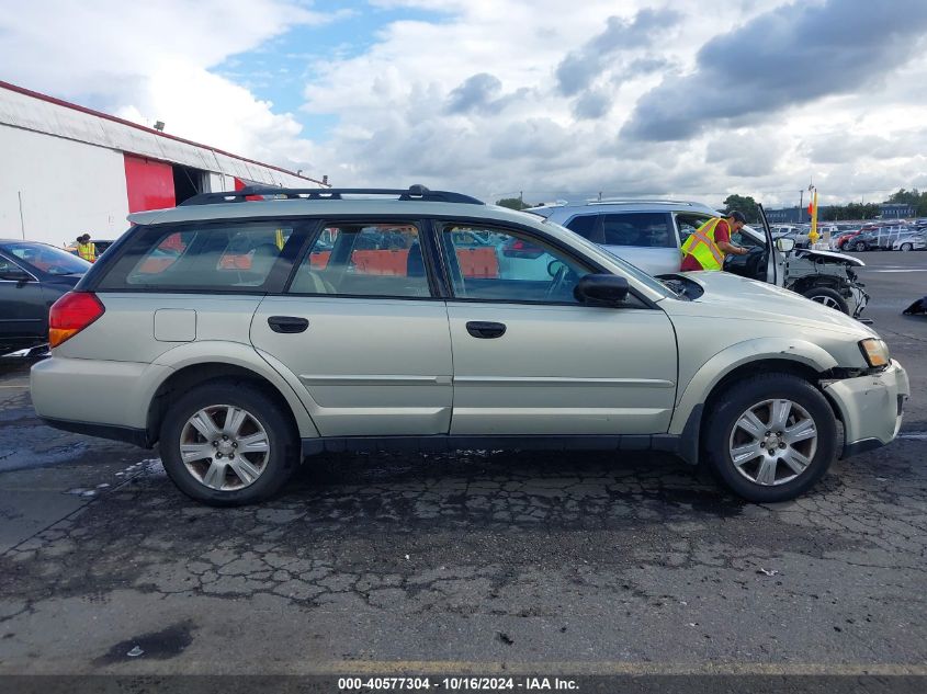 2005 Subaru Outback 2.5I VIN: 4S4BP61C357371387 Lot: 40577304