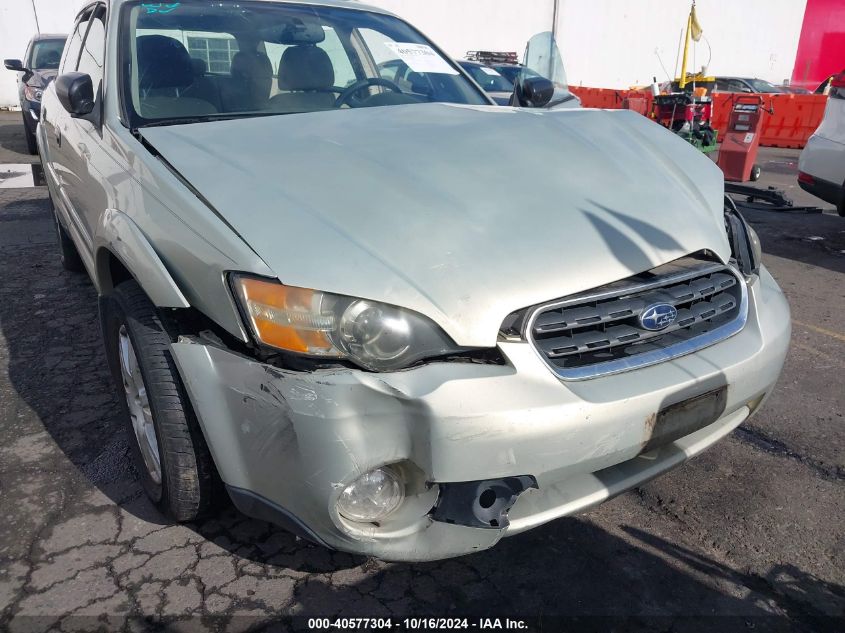 2005 Subaru Outback 2.5I VIN: 4S4BP61C357371387 Lot: 40577304