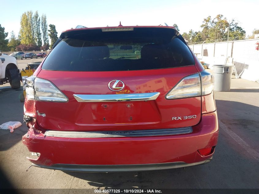 2T2BK1BA1BC086387 2011 Lexus Rx 350