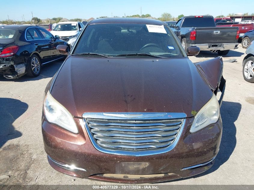 2012 Chrysler 200 Touring VIN: 1C3CCBBG5CN250971 Lot: 40577329