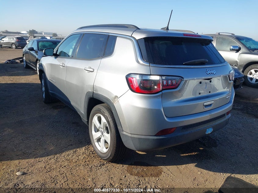 VIN 3C4NJCBB8MT507921 2021 JEEP COMPASS LATITUDE FWD