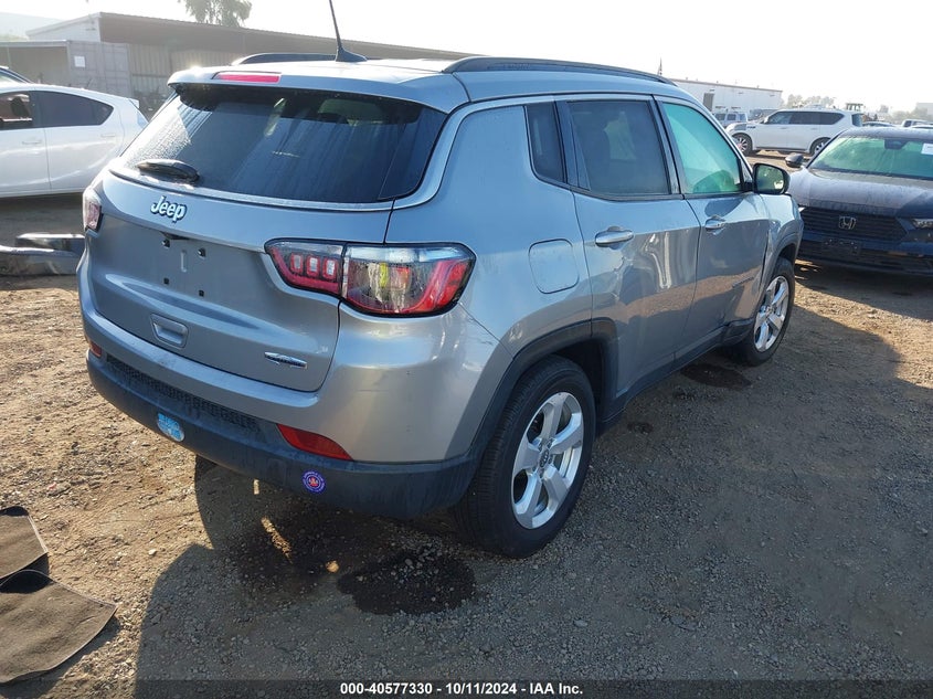 VIN 3C4NJCBB8MT507921 2021 JEEP COMPASS LATITUDE FWD