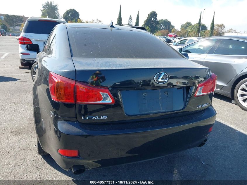 2010 Lexus Is 250 VIN: JTHBF5C2XA5124295 Lot: 40577331