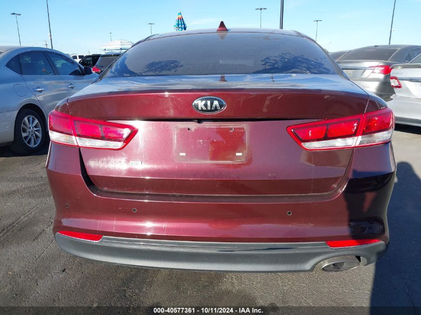 2018 Kia Optima Lx VIN: 5XXGT4L3XJG246461 Lot: 40577361