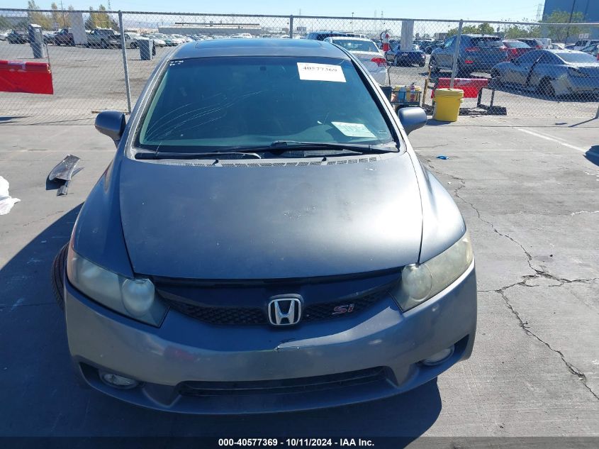 2009 Honda Civic Si VIN: 2HGFA55539H706401 Lot: 40577369