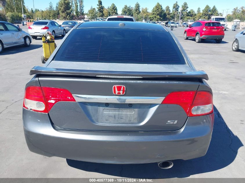 2009 Honda Civic Si VIN: 2HGFA55539H706401 Lot: 40577369