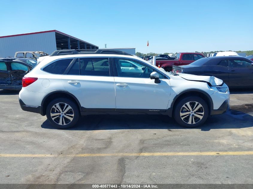 2019 Subaru Outback 2.5I Limited VIN: 4S4BSANC2K3204713 Lot: 40577443