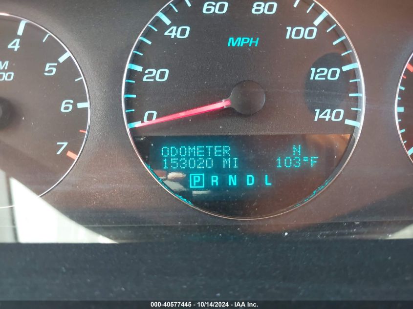 2013 Chevrolet Impala Lt VIN: 2G1WG5E30D1208727 Lot: 40577445