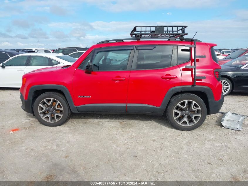 2017 Jeep Renegade Latitude Fwd VIN: ZACCJABB5HPF50864 Lot: 40577456