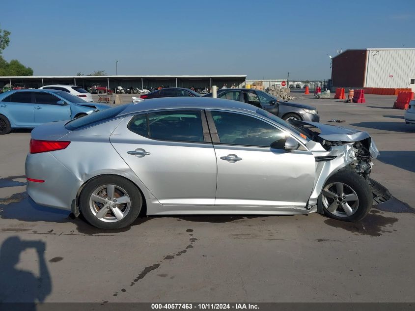 5XXGM4A74FG465541 2015 Kia Optima Lx