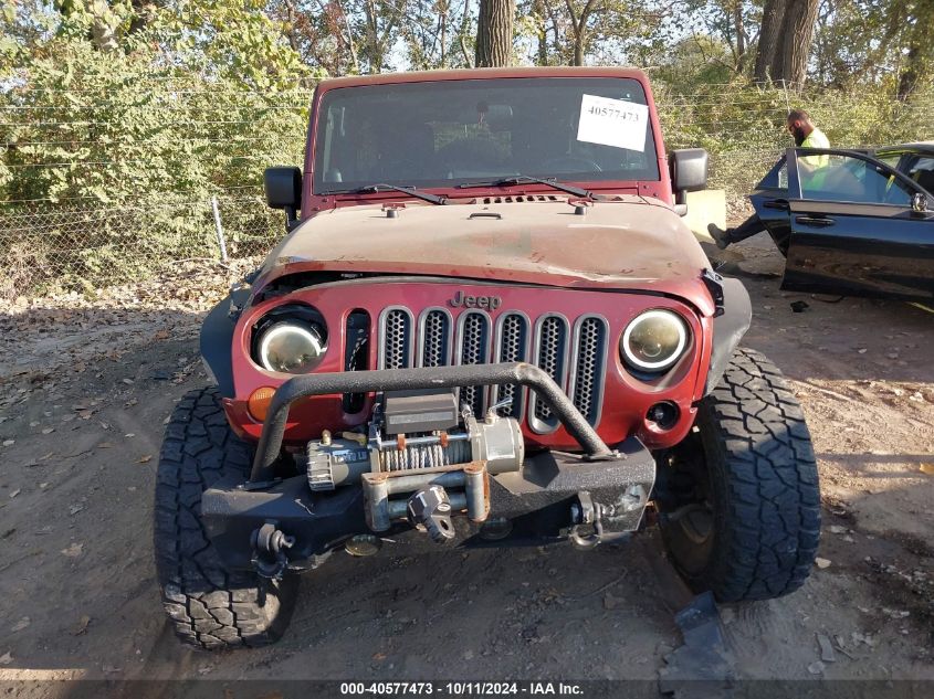 2008 Jeep Wrangler Unlimited X VIN: 1J4GA39128L626596 Lot: 40577473