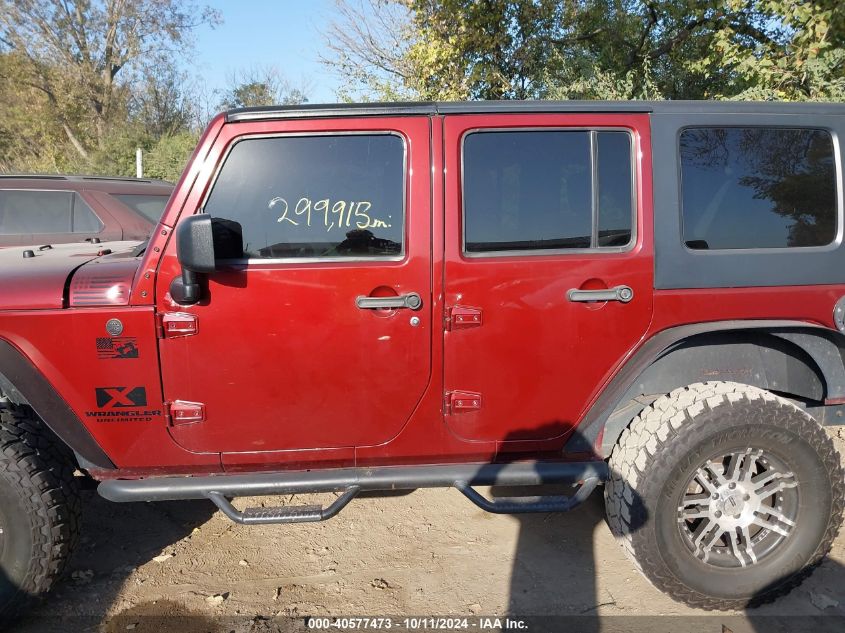 2008 Jeep Wrangler Unlimited X VIN: 1J4GA39128L626596 Lot: 40577473