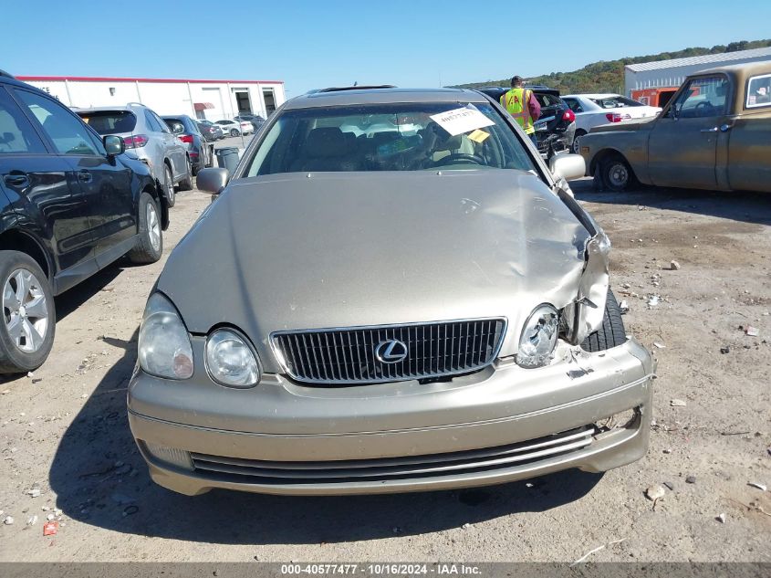 1999 Lexus Gs 300 VIN: JT8BD68S5X0056319 Lot: 40577477