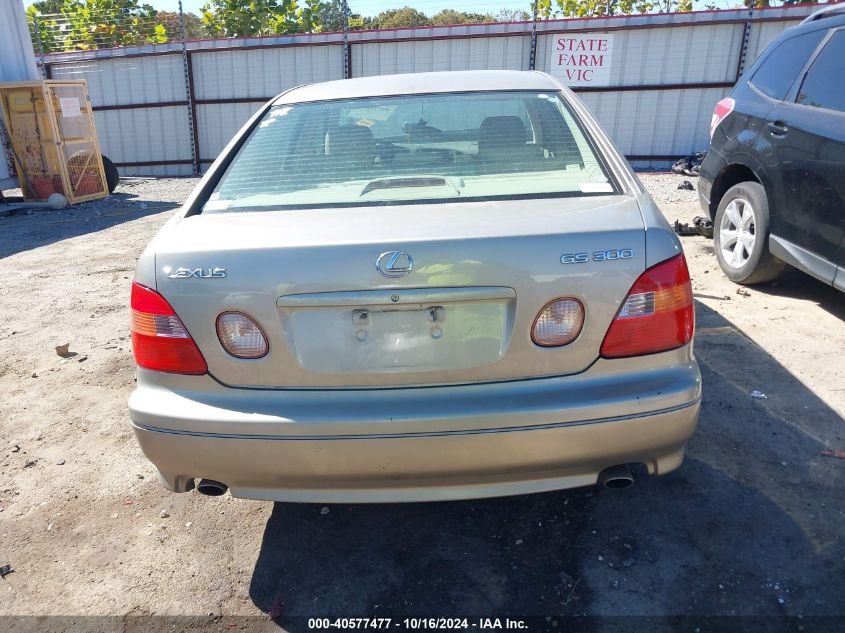 1999 Lexus Gs 300 VIN: JT8BD68S5X0056319 Lot: 40577477