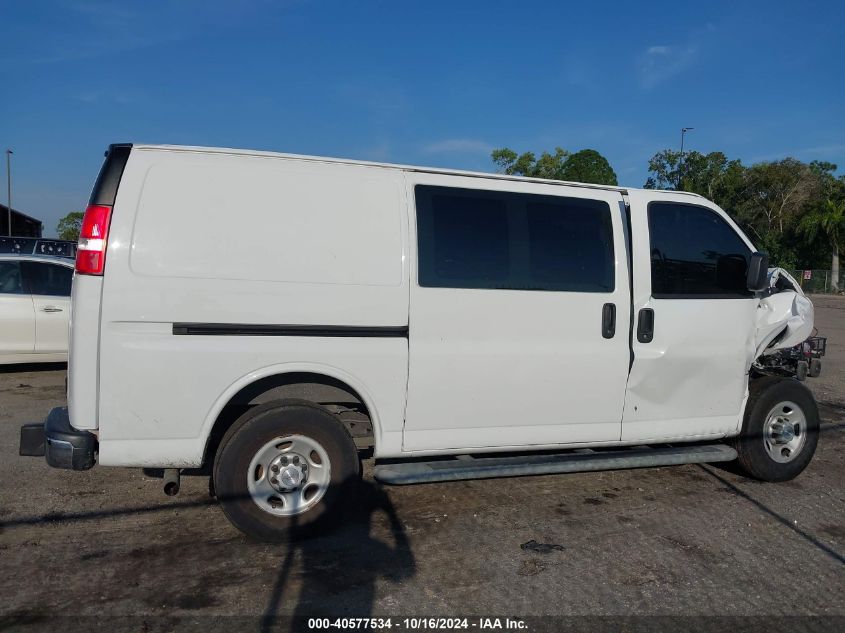 2018 Chevrolet Express 2500 Work Van VIN: 1GCWGAFG6J1907539 Lot: 40577534