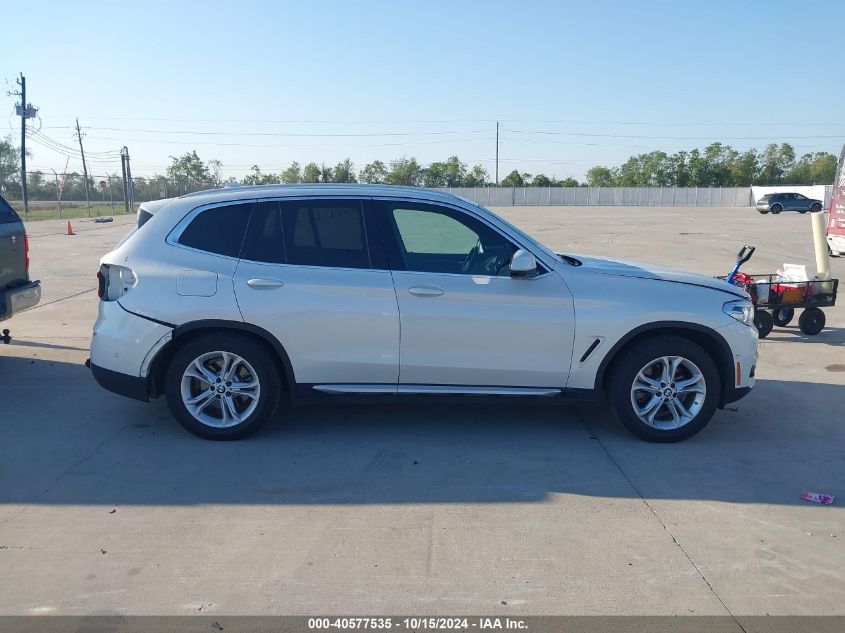 2020 BMW X3 xDrive30I VIN: 5UXTY5C08LLT38522 Lot: 40577535