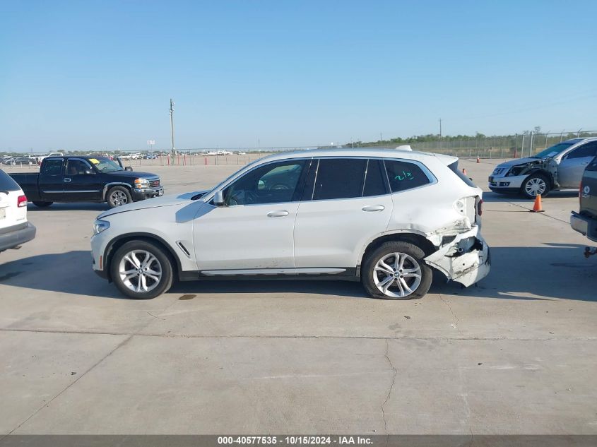 2020 BMW X3 xDrive30I VIN: 5UXTY5C08LLT38522 Lot: 40577535