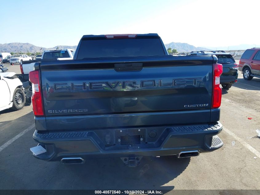 2021 Chevrolet Silverado 1500 2Wd Short Bed Custom VIN: 3GCPWBEF4MG137241 Lot: 40577540