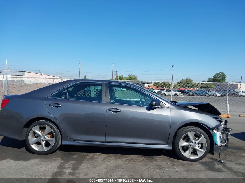 4T1BK1FKXCU009735 2012 Toyota Camry Se V6