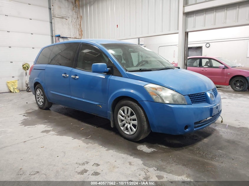 2007 NISSAN QUEST VIN: 5N1BV28U77N128757