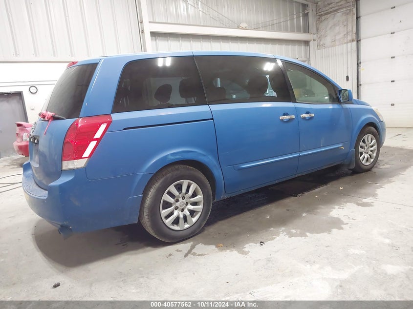 2007 NISSAN QUEST VIN: 5N1BV28U77N128757