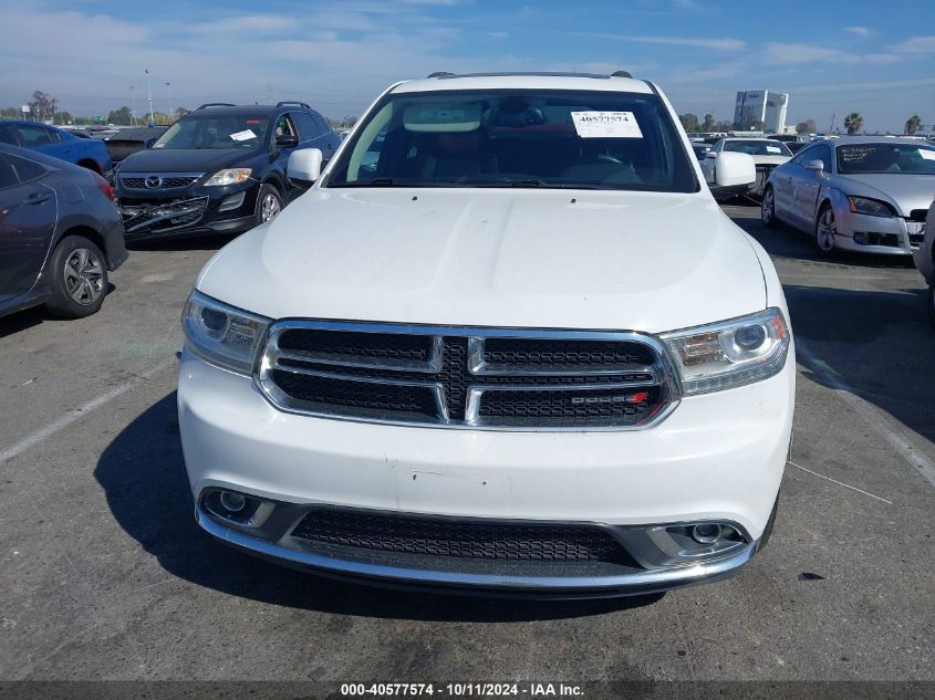 2015 Dodge Durango Limited VIN: 1C4RDHDG2FC771312 Lot: 40577574