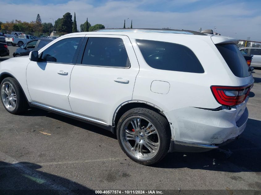 2015 Dodge Durango Limited VIN: 1C4RDHDG2FC771312 Lot: 40577574