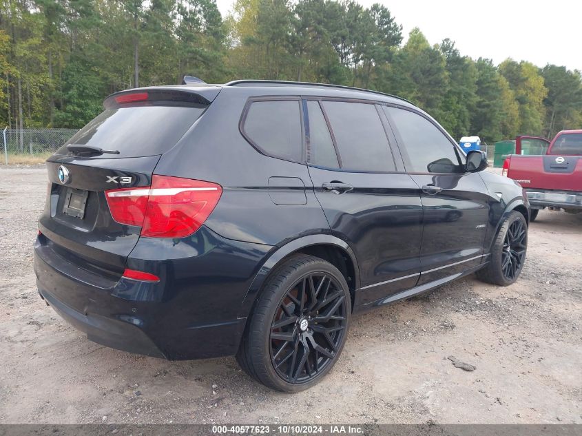 VIN 5UXWX9C52D0D06576 2013 BMW X3, Xdrive28I no.4