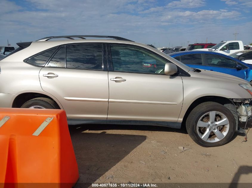 2004 Lexus Rx 330 VIN: JTJGA31U440043287 Lot: 40577635