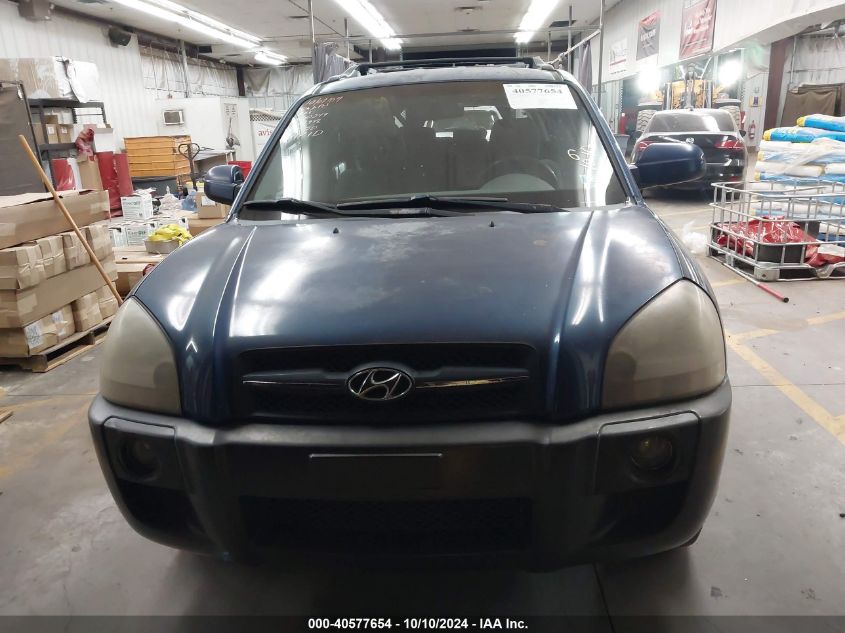 2006 Hyundai Tucson Gls/Limited VIN: KM8JN12D36U381948 Lot: 40577654