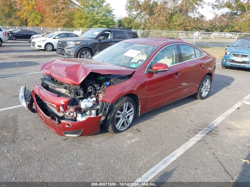 2013 Volvo S60 T5/T5 Platinum/T5 Premier/T5 Premier Plus VIN: YV1612FH2D2198732 Lot: 40577659