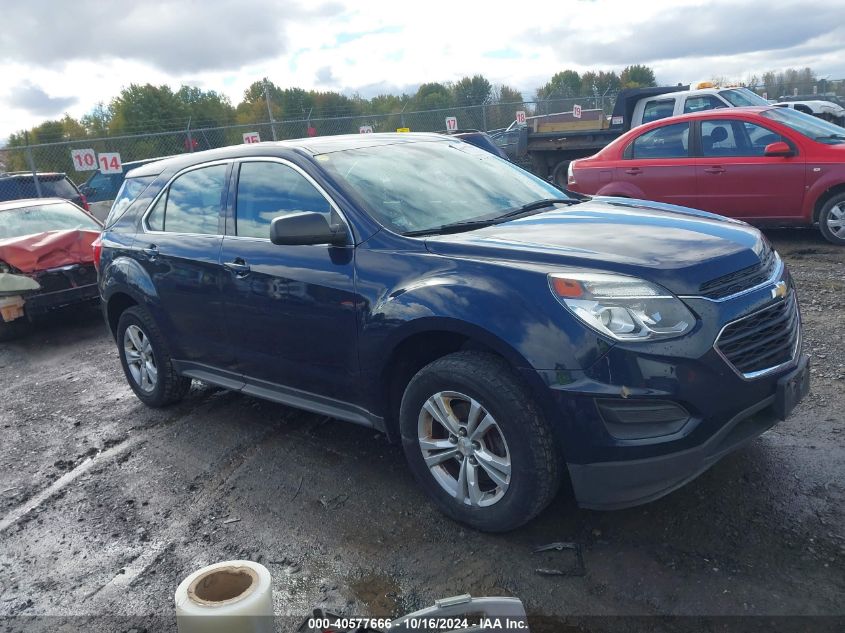 2016 Chevrolet Equinox Ls VIN: 2GNALBEK7G1185414 Lot: 40577666