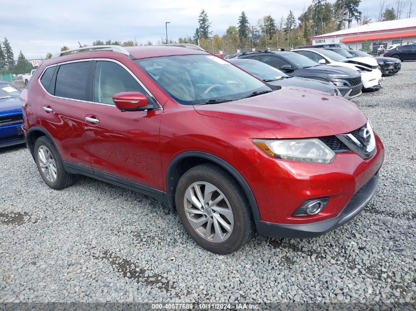 VIN 5N1AT2MV0EC834204 2014 Nissan Rogue, SL no.1