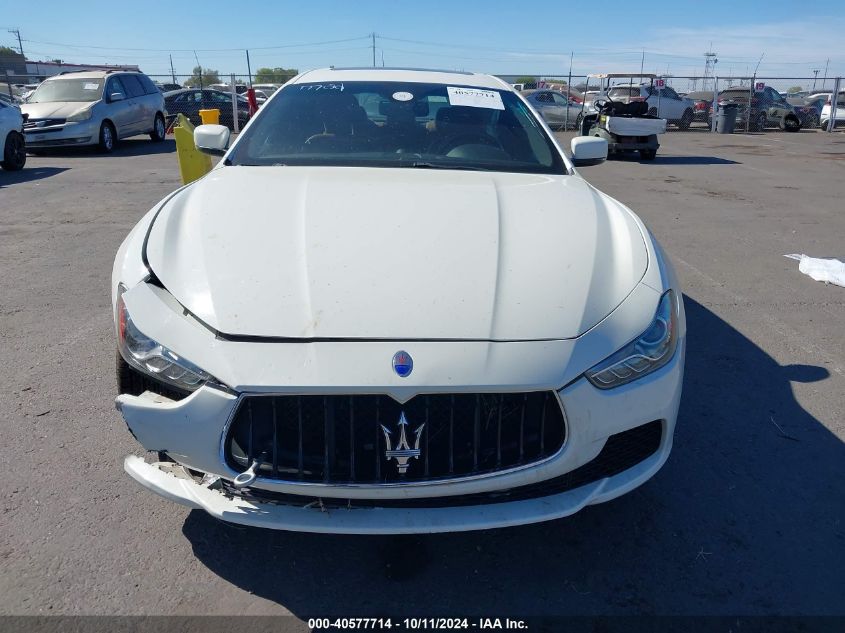 2014 Maserati Ghibli VIN: ZAM57XSA2E1086473 Lot: 40577714