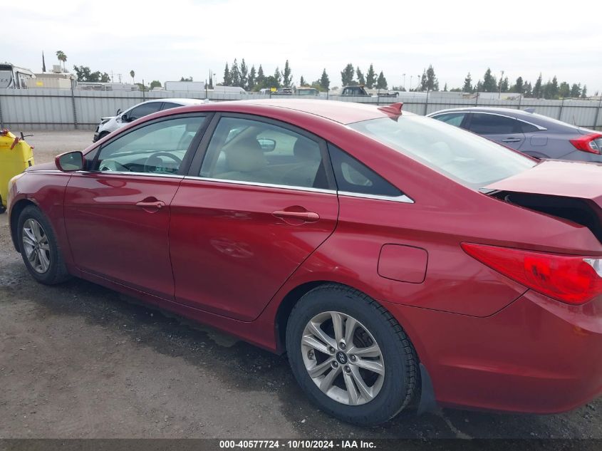 2012 Hyundai Sonata Gls VIN: 5NPEB4AC4CH453044 Lot: 40577724