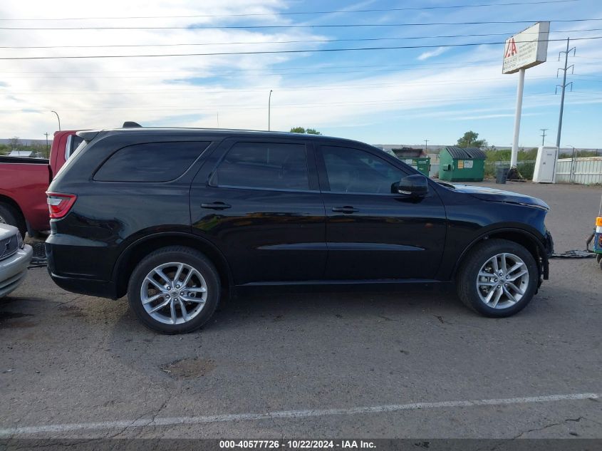 2022 Dodge Durango Gt Plus Awd VIN: 1C4RDJDG2NC183075 Lot: 40577726