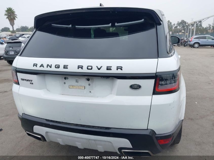 2021 Land Rover Range Rover Sport Hse Silver Edition Mhev VIN: SALWR2SU0MA761969 Lot: 40577747