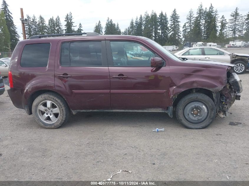 2011 Honda Pilot Ex-L VIN: 5FNYF3H64BB052795 Lot: 40577775