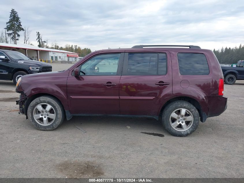 2011 Honda Pilot Ex-L VIN: 5FNYF3H64BB052795 Lot: 40577775