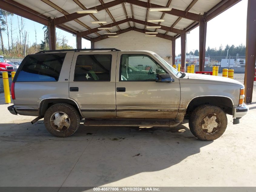 1999 Chevrolet Tahoe Ls VIN: 1GNEK13R8XJ364310 Lot: 40577806