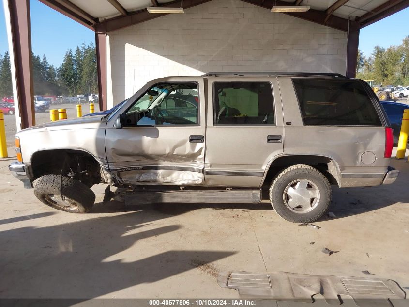 1999 Chevrolet Tahoe Ls VIN: 1GNEK13R8XJ364310 Lot: 40577806