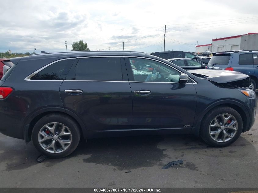 2018 Kia Sorento 3.3L Sx VIN: 5XYPKDA59JG385063 Lot: 40577807