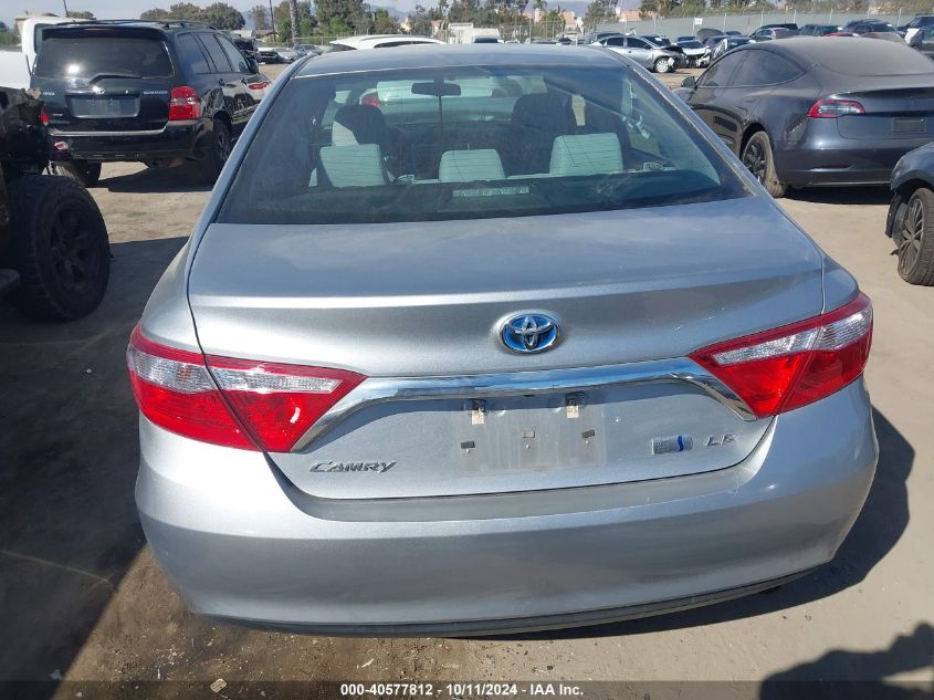 4T1BD1FK5HU218589 2017 Toyota Camry Hybrid/Le/Xle/Se