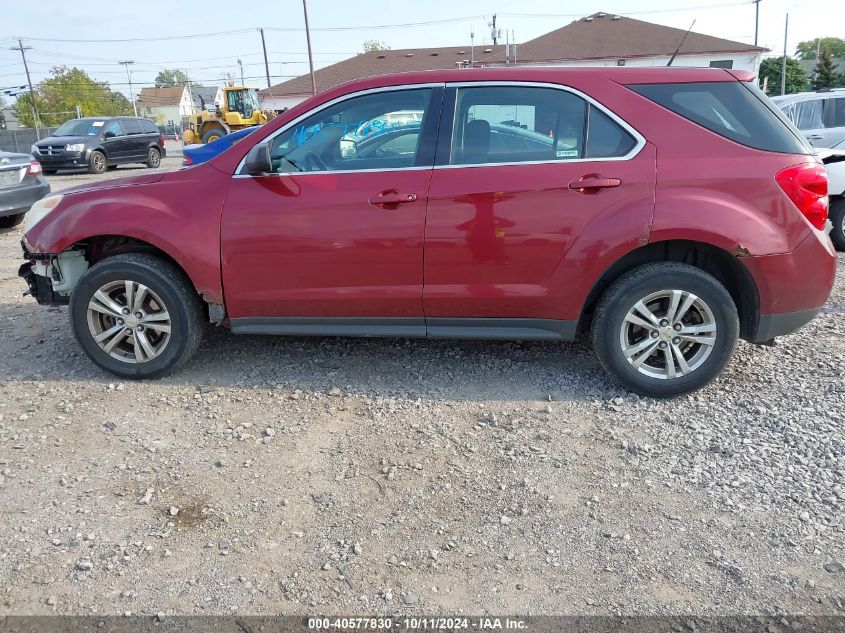 2CNFLCEW3A6249364 2010 Chevrolet Equinox Ls