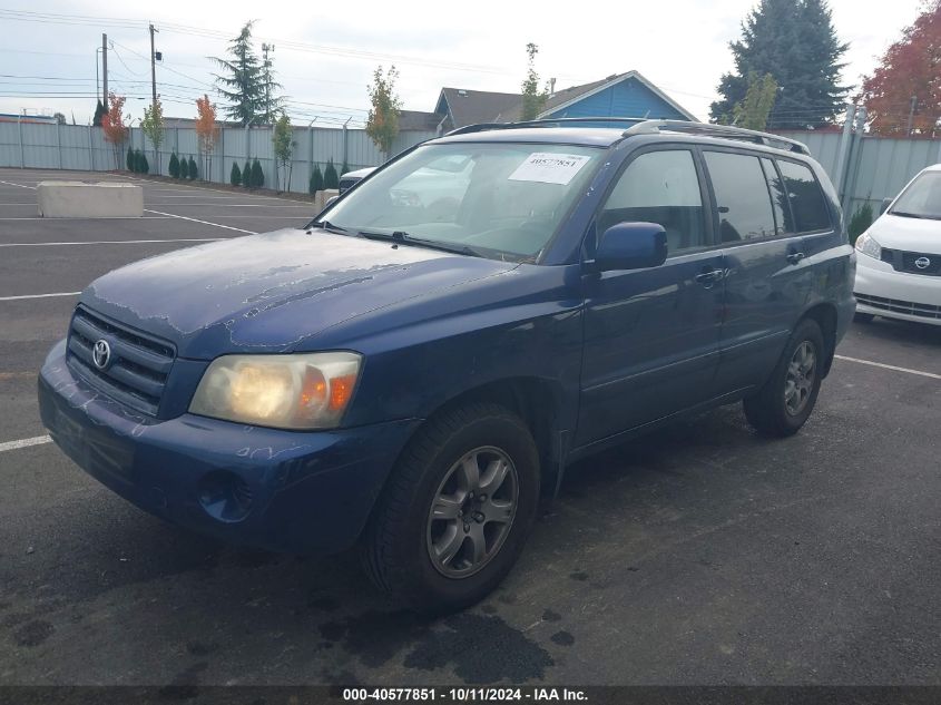 JTEDP21A850066248 2005 Toyota Highlander V6