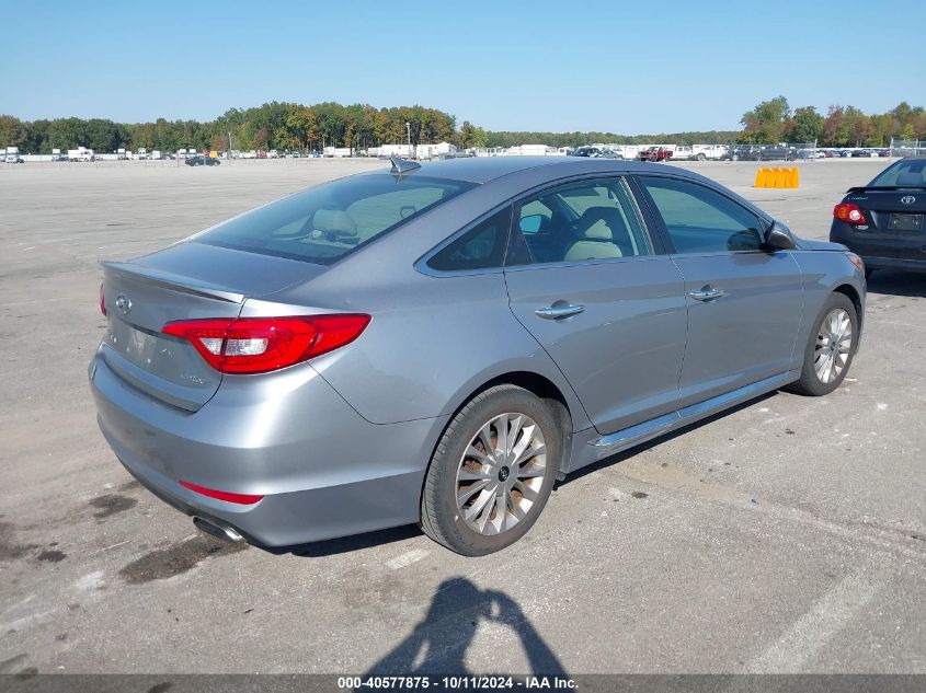 5NPE34AFXFH016516 2015 Hyundai Sonata Limited